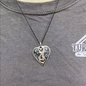 Montana silversmith heart necklace